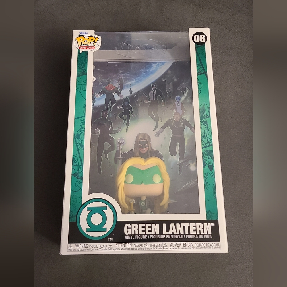 #06 Green Lantern Funko Pop! Album DC Heroes Comic Covers